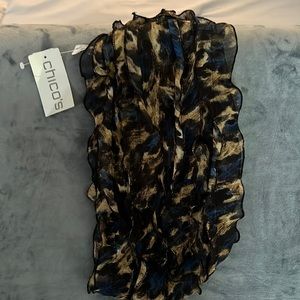 Blue Bobcat Short Burma Scarf